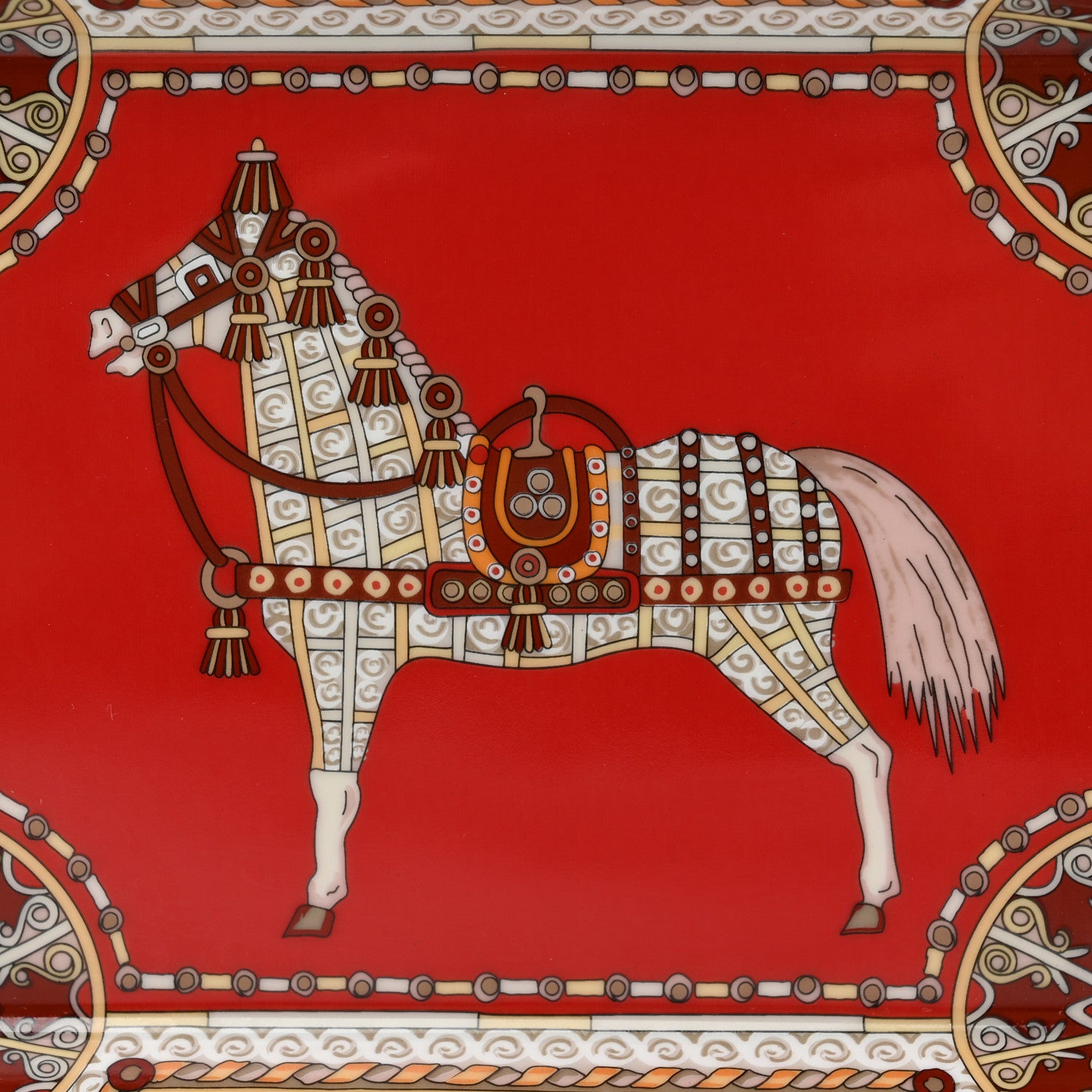 Hermes Porcelain Paperole Ashtray 4 of 5