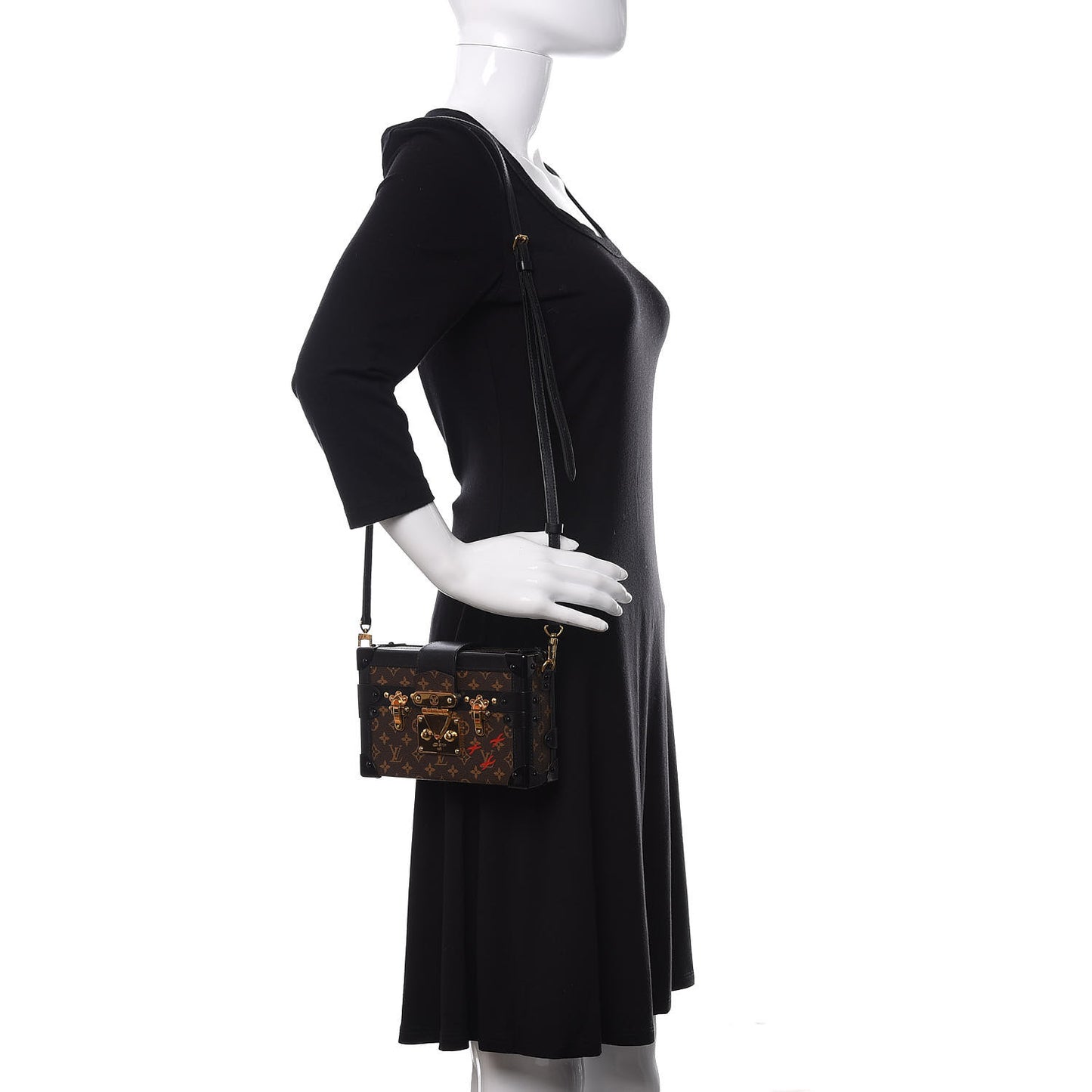 Monogram Petite Malle Black