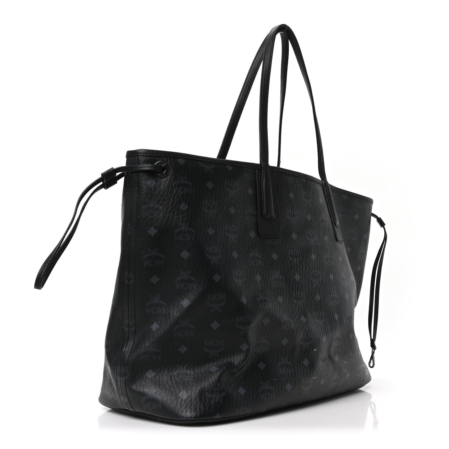 Visetos Large Liz Reversible Shopper Tote Black