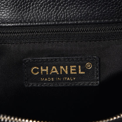 Chanel Caviar Quilted Grand Shopping Tote GST Black 6 of 7