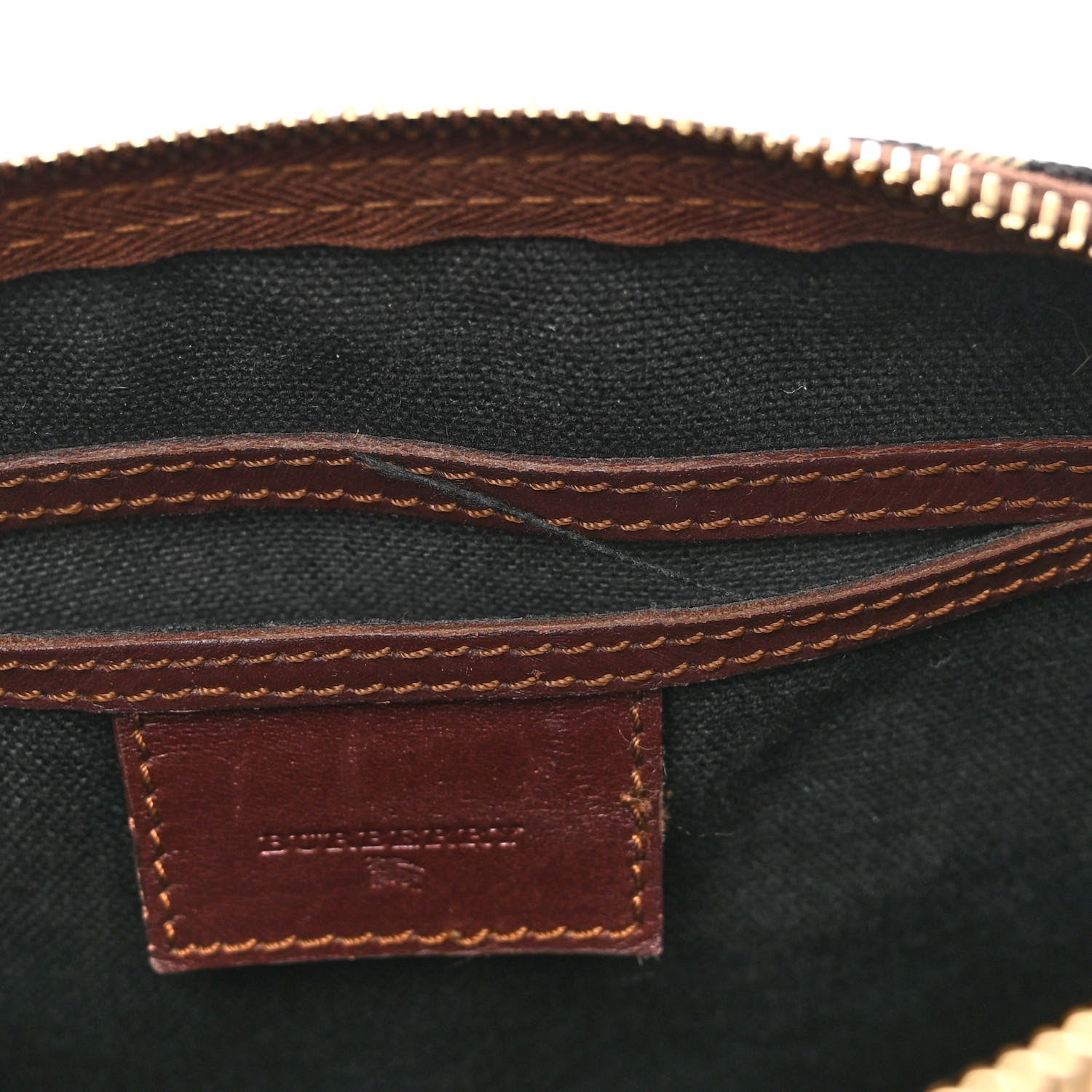 Burberry Haymarket Check Studded Bowler Brown 12 of 12