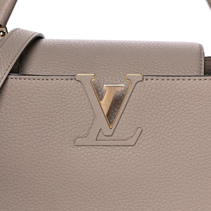Louis Vuitton Taurillon Capucines PM Galet 9 of 13