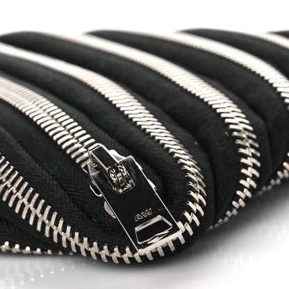 Alexander Wang Metal Nylon Zipper Clutch Black 10 of 12