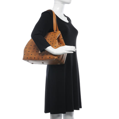 MCM Visetos Large Hobo Cognac 2 of 10