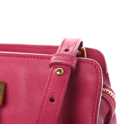 Saint Laurent Calfskin Small Classic Y Cabas Fuchsia 20 of 22