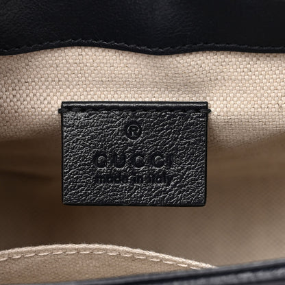 Gucci Monogram Multicolor Matelasse Diagonal Mini GG Marmont Top Handle Shoulder Bag Pink Blue 6 of 10