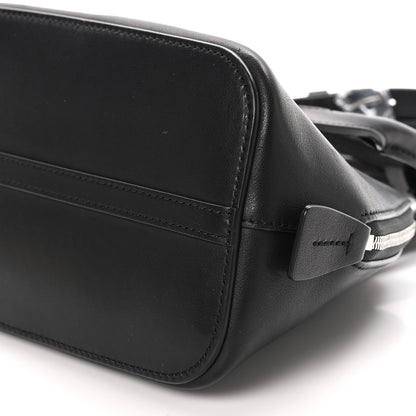 The Row Saddle Calfskin Mini Devon Bag Black 9 of 9