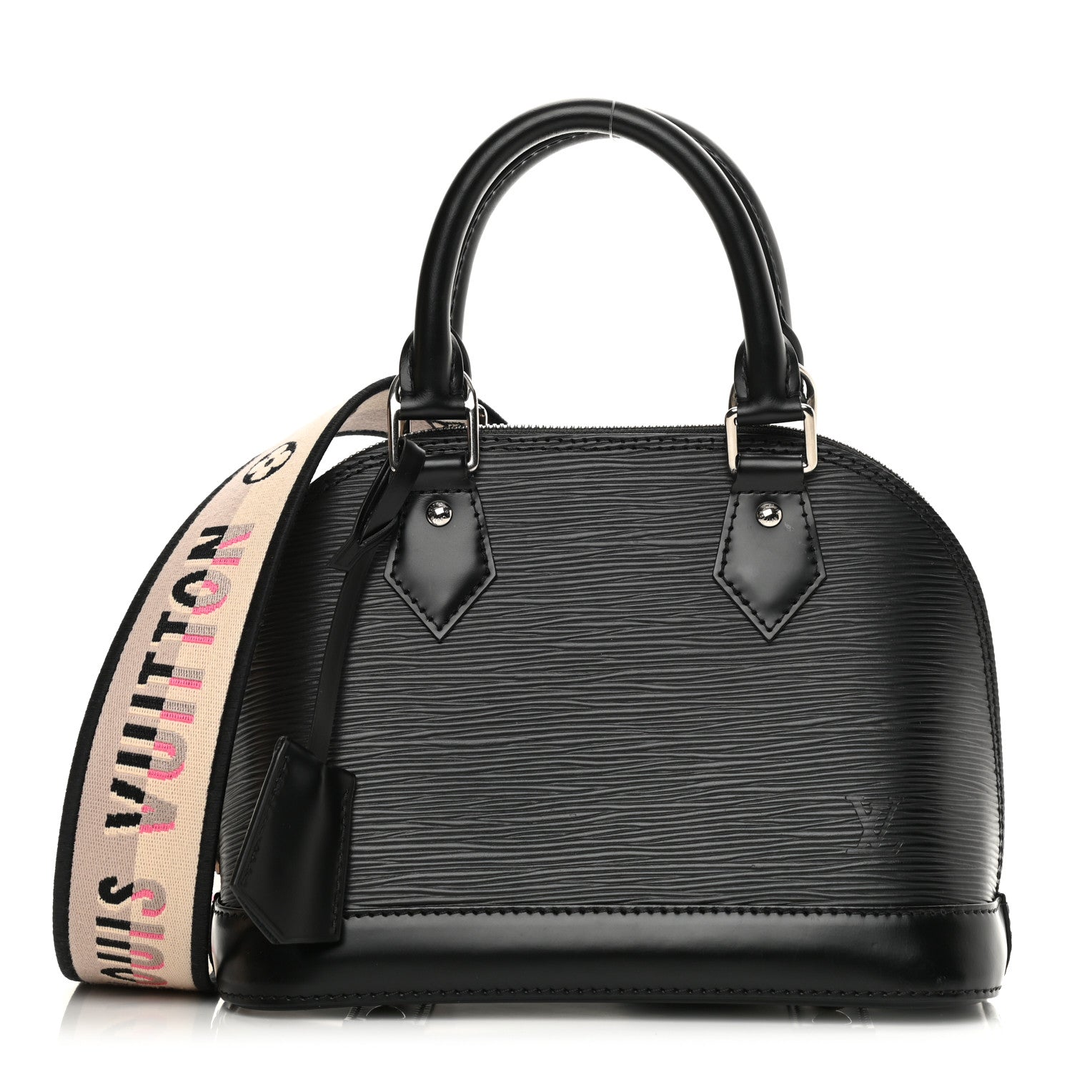 Louis Vuitton Epi Jacquard Alma BB Black 1 of 10
