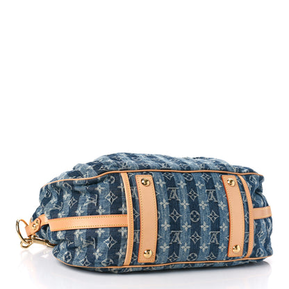Louis Vuitton Denim Raye Cabas GM 4 of 8