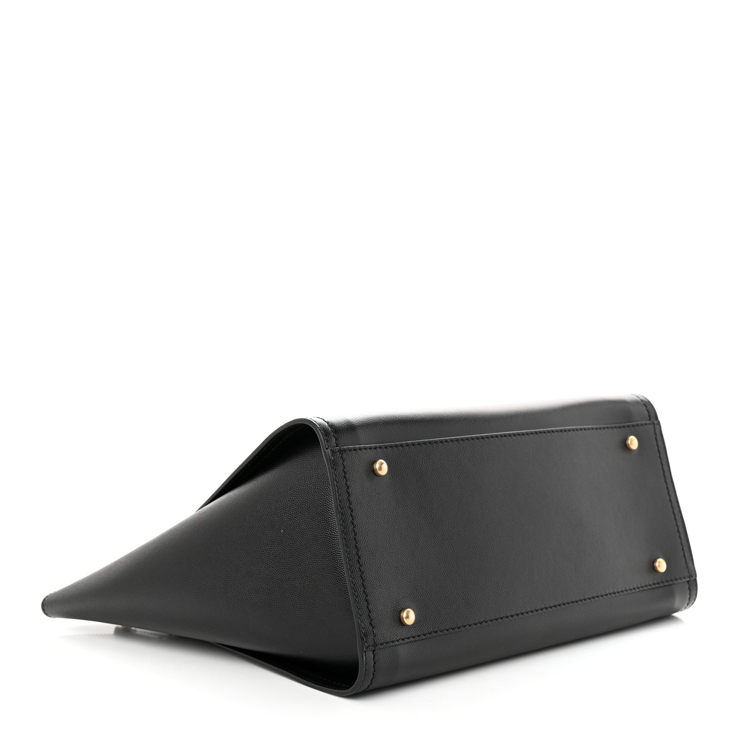 Caviar Small Studded Deauville Tote Black