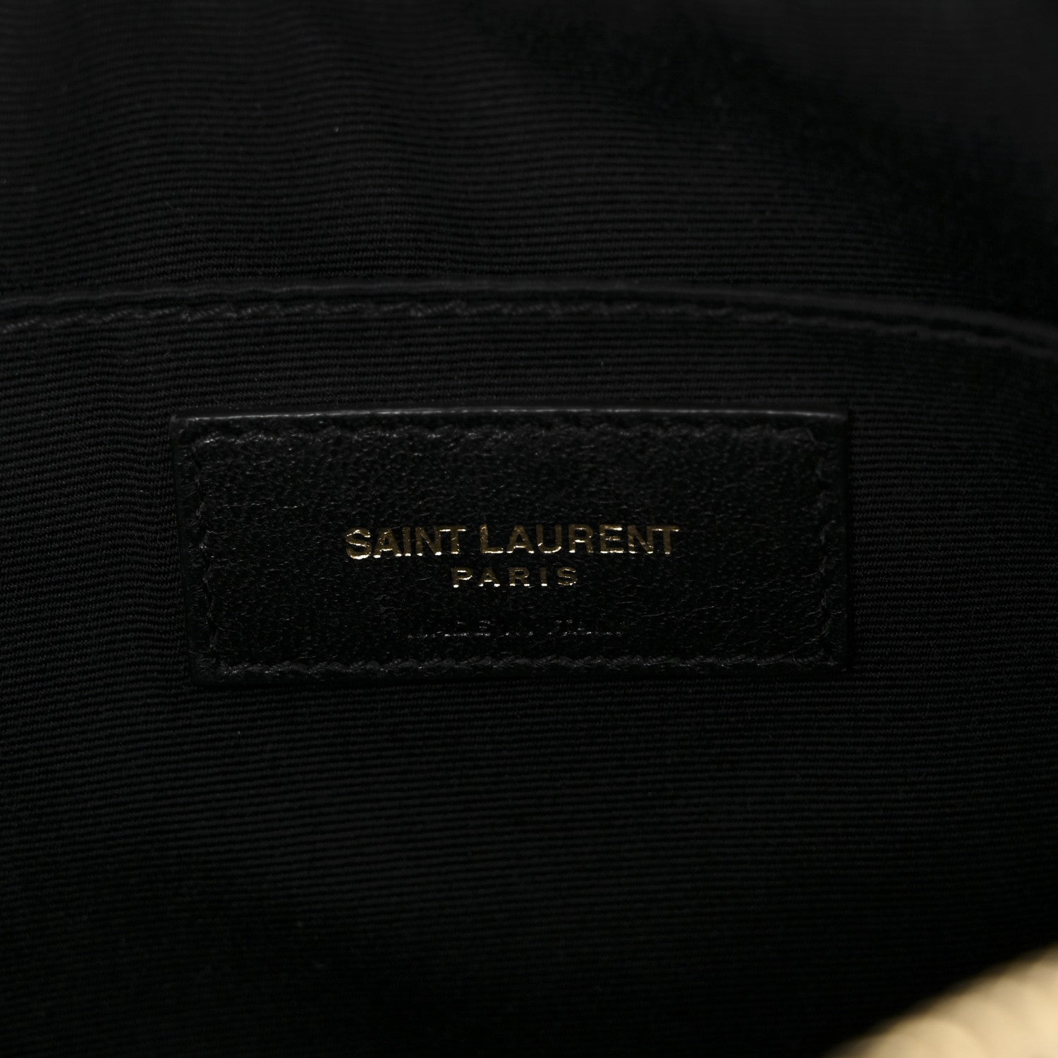 Saint Laurent Calfskin Matelasse Monogram Lou Camera Bag Black 6 of 11