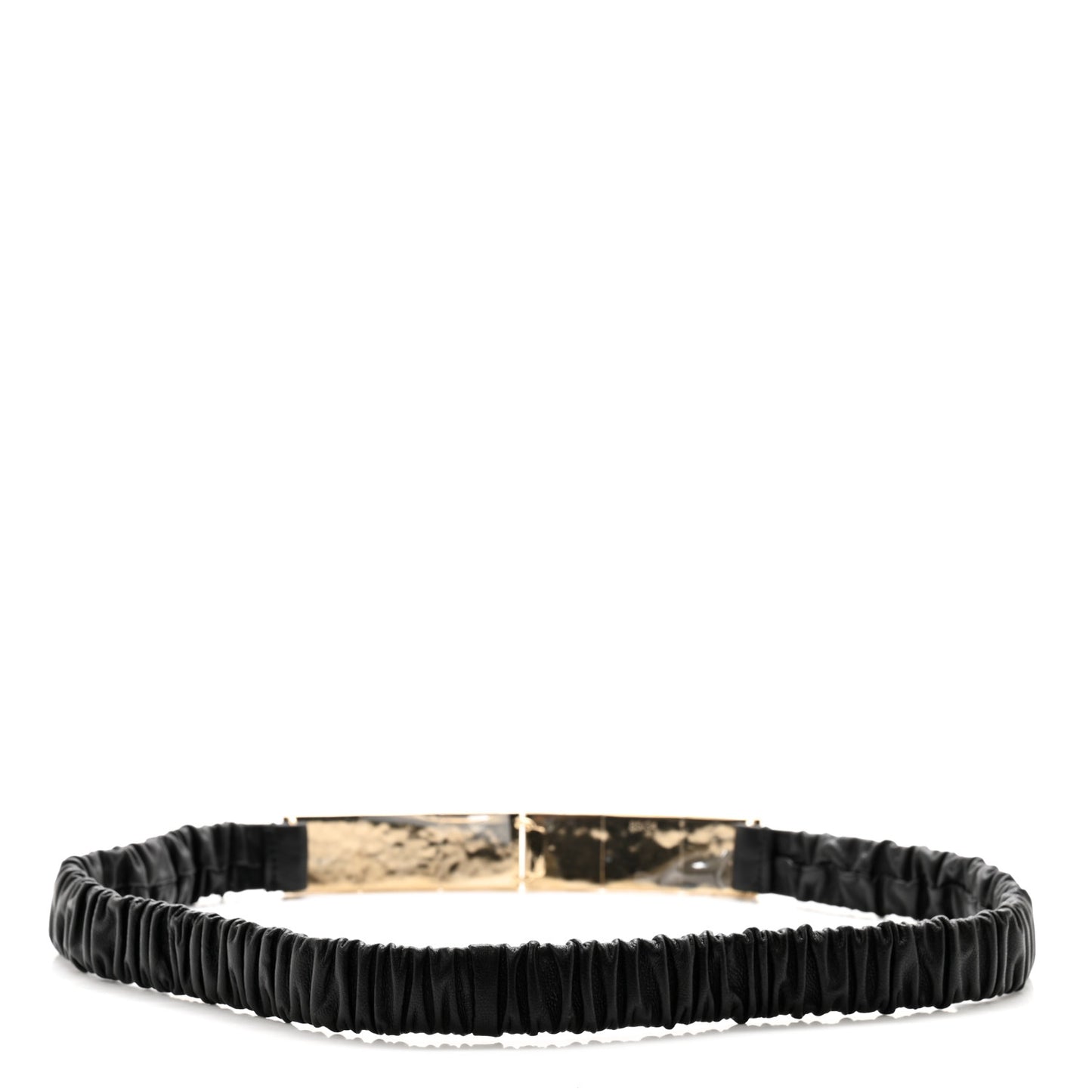 Lambskin Belt 85 34 Black White