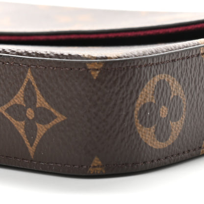 Louis Vuitton Monogram Pochette Felicie Chain Wallet Fuchsia 10 of 10