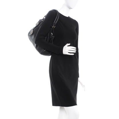 Gucci Calfskin Medium Sukey Tote Black 2 of 9