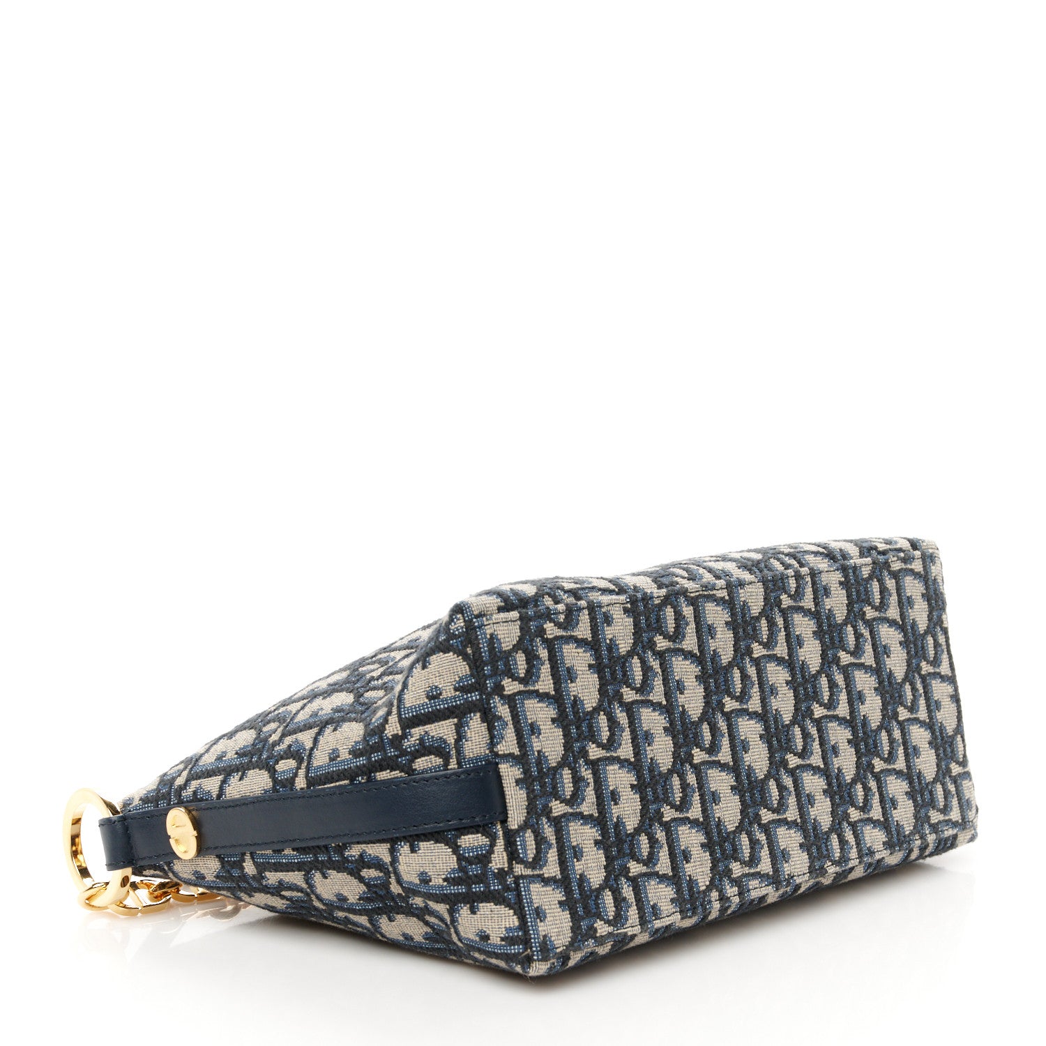 Christian Dior Oblique DiorStar Hobo Bag Blue 4 of 10