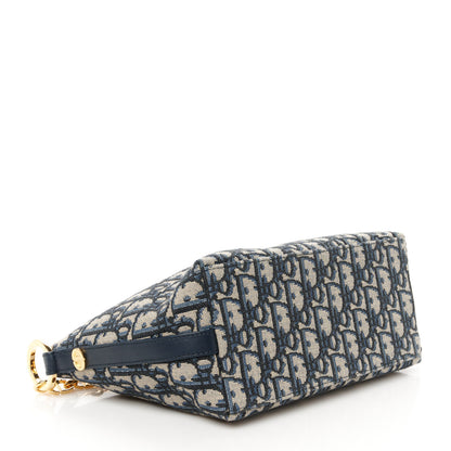 Christian Dior Oblique DiorStar Hobo Bag Blue 4 of 10