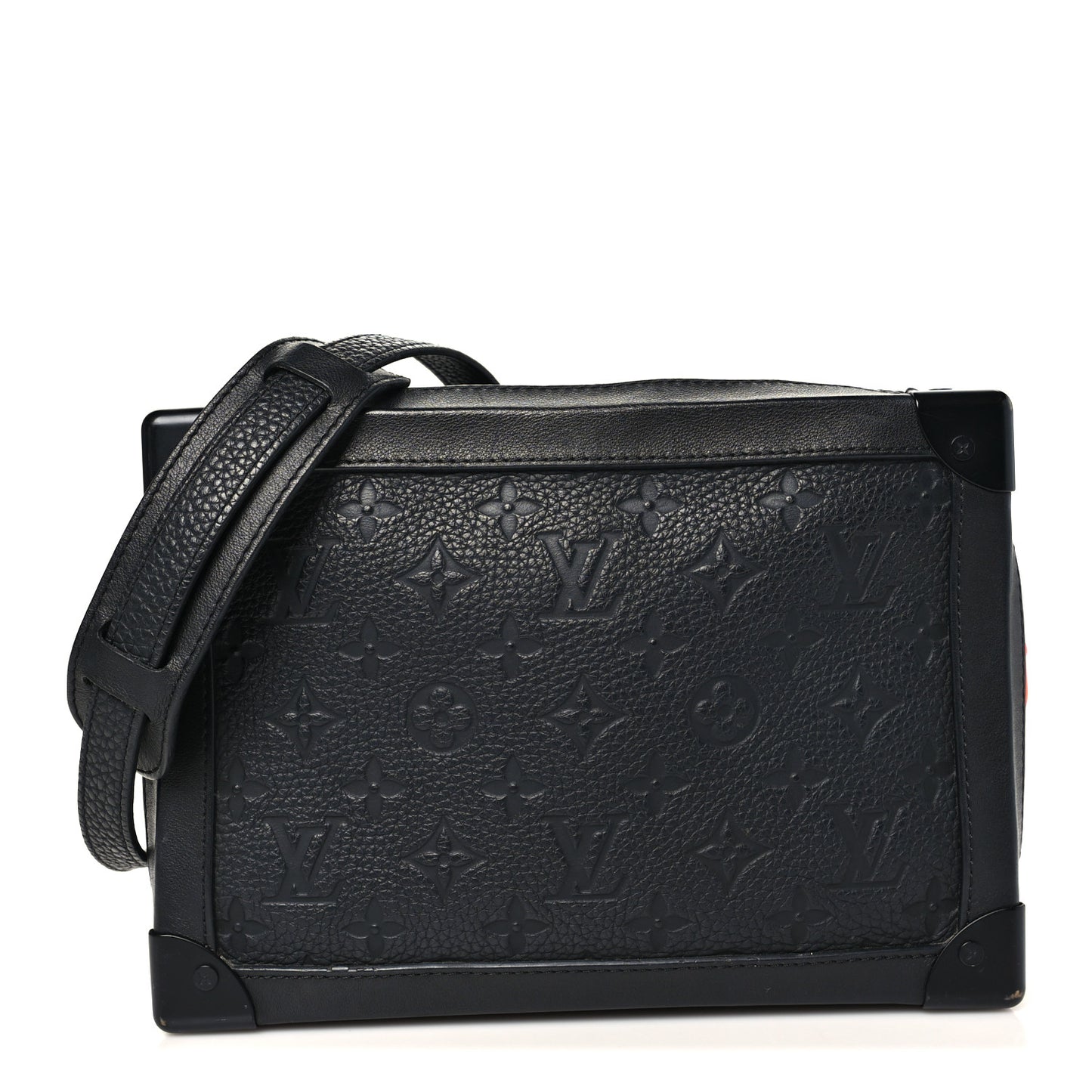 Taurillon Monogram Solar Ray Soft Trunk Black