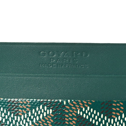 Goyard Goyardine Saint Sulpice Card Holder Green 6 of 7