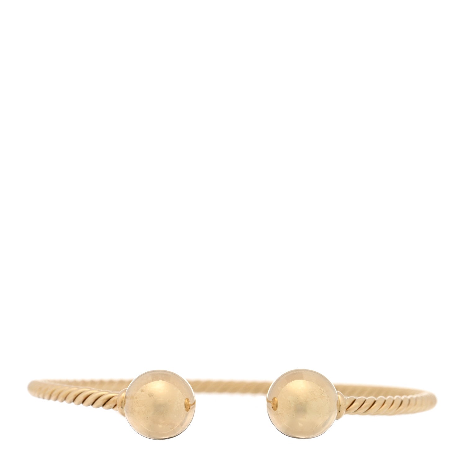 David Yurman 18K Yellow Gold 10mm Solari Bracelet 1 of 3