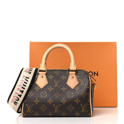 Louis Vuitton Monogram Speedy Bandouliere 20 Black 10 of 10