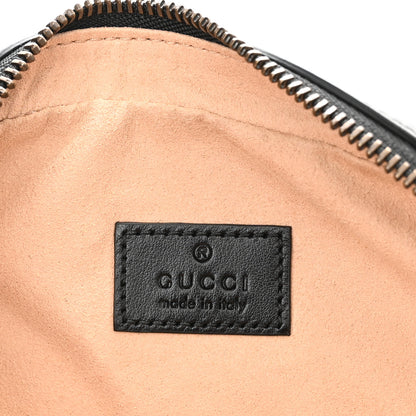 Gucci Calfskin Matelasse GG Marmont Multi-Use Mini Bag Black Perfect Pink Mystic White 9 of 13