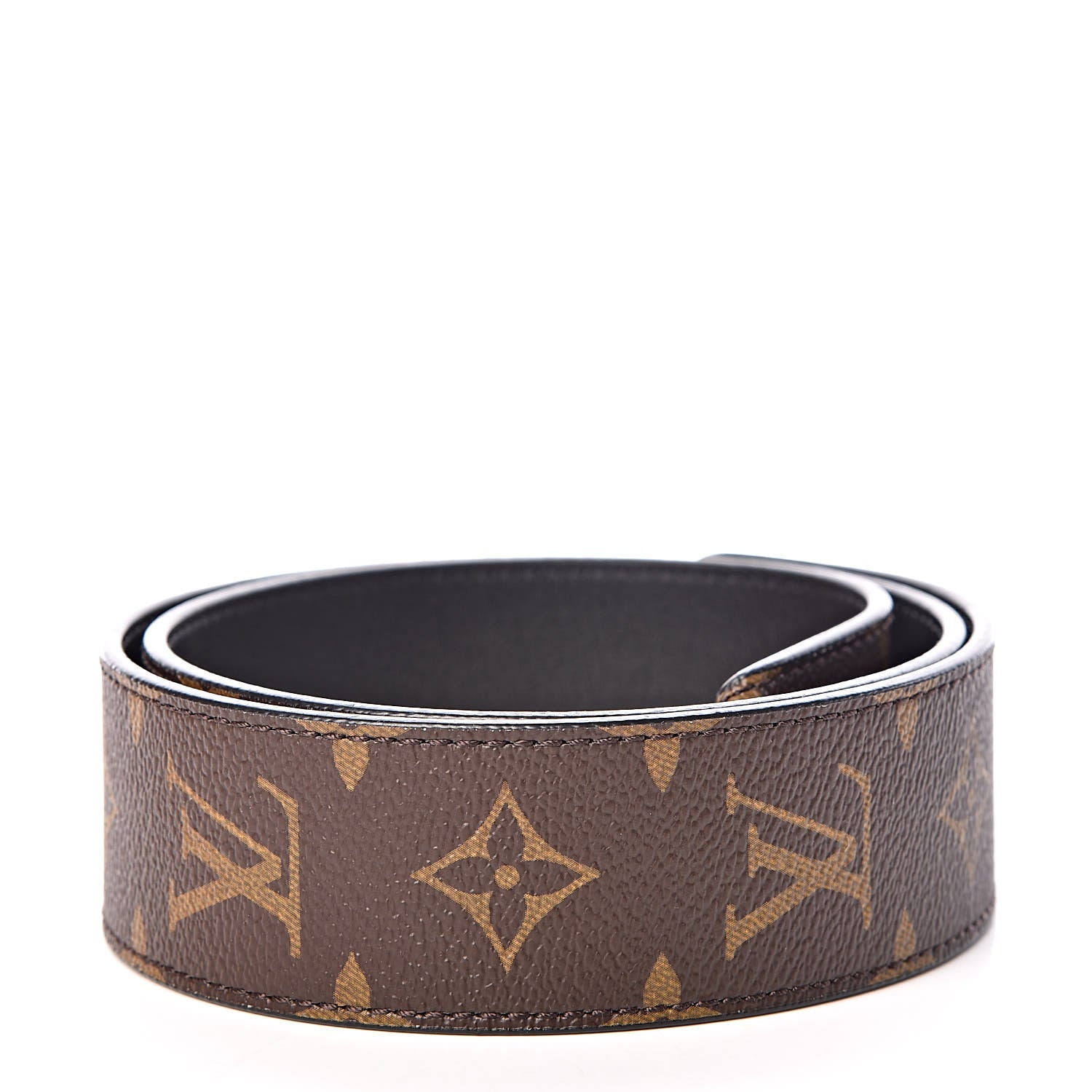 Louis Vuitton Monogram Bandouliere Shoulder Strap Black 2 of 4