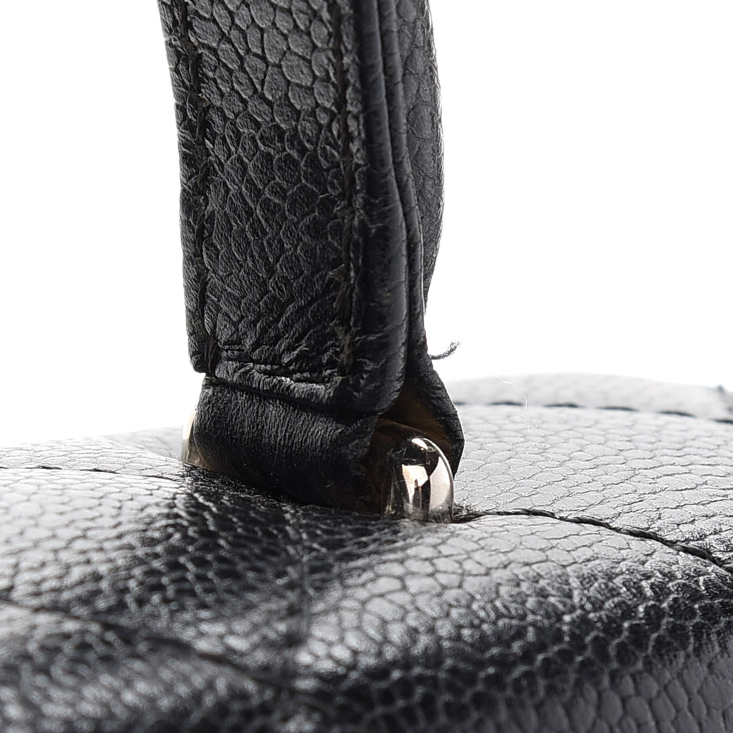 Chanel Caviar Quilted Jumbo Kelly Flap Black 11 of 11