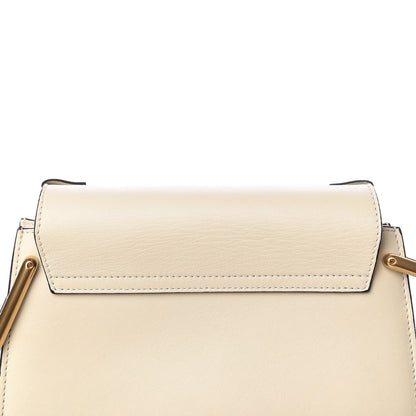 Chloe Calfskin Small Hudson Shoulder Bag Lace White 8 of 13