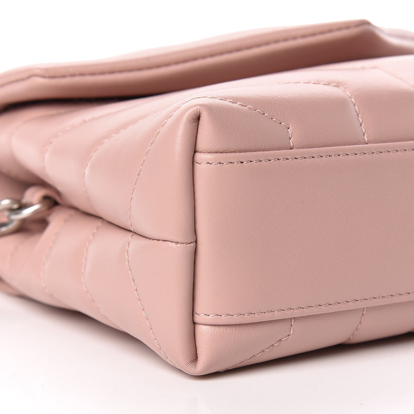 Calfskin Y Quilted Monogram Toy Loulou Crossbody Bag Tender Pink