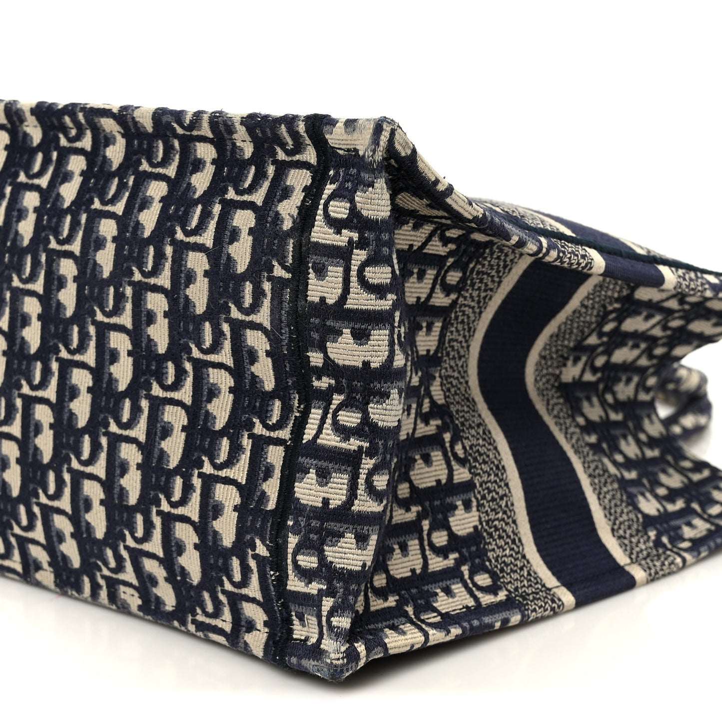 Oblique Medium Book Tote Blue Multicolor