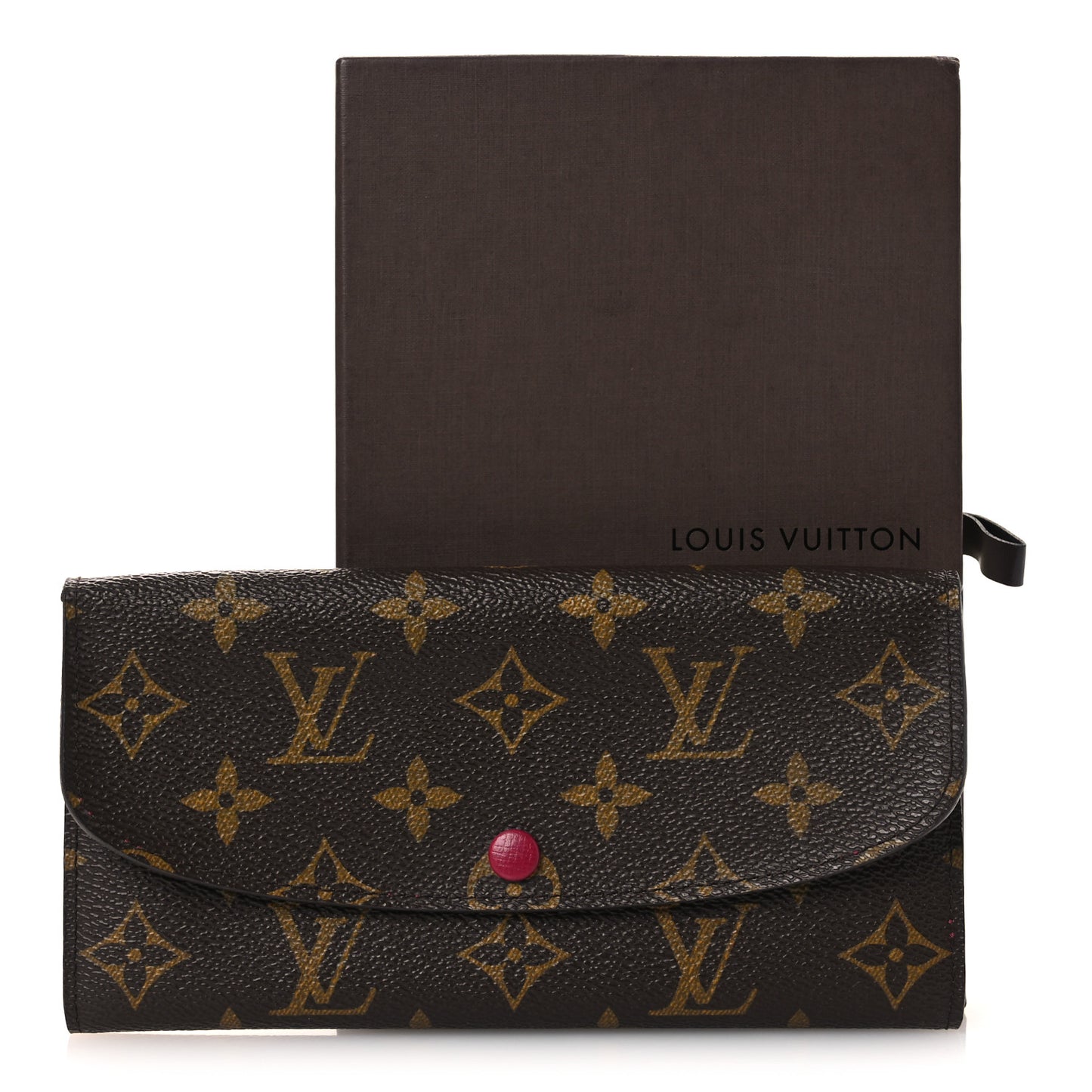 Monogram Emilie Wallet Fuchsia