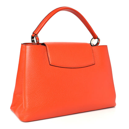 Louis Vuitton Taurillon Capucines GM Red 3 of 9
