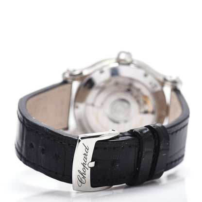 Chopard Stainless Steel Alligator 7 Diamond 36mm Happy Sport Automatic Watch 3 of 5