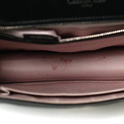 Christian Dior Patent Medium Diorama Flap Bag Black 12 of 13