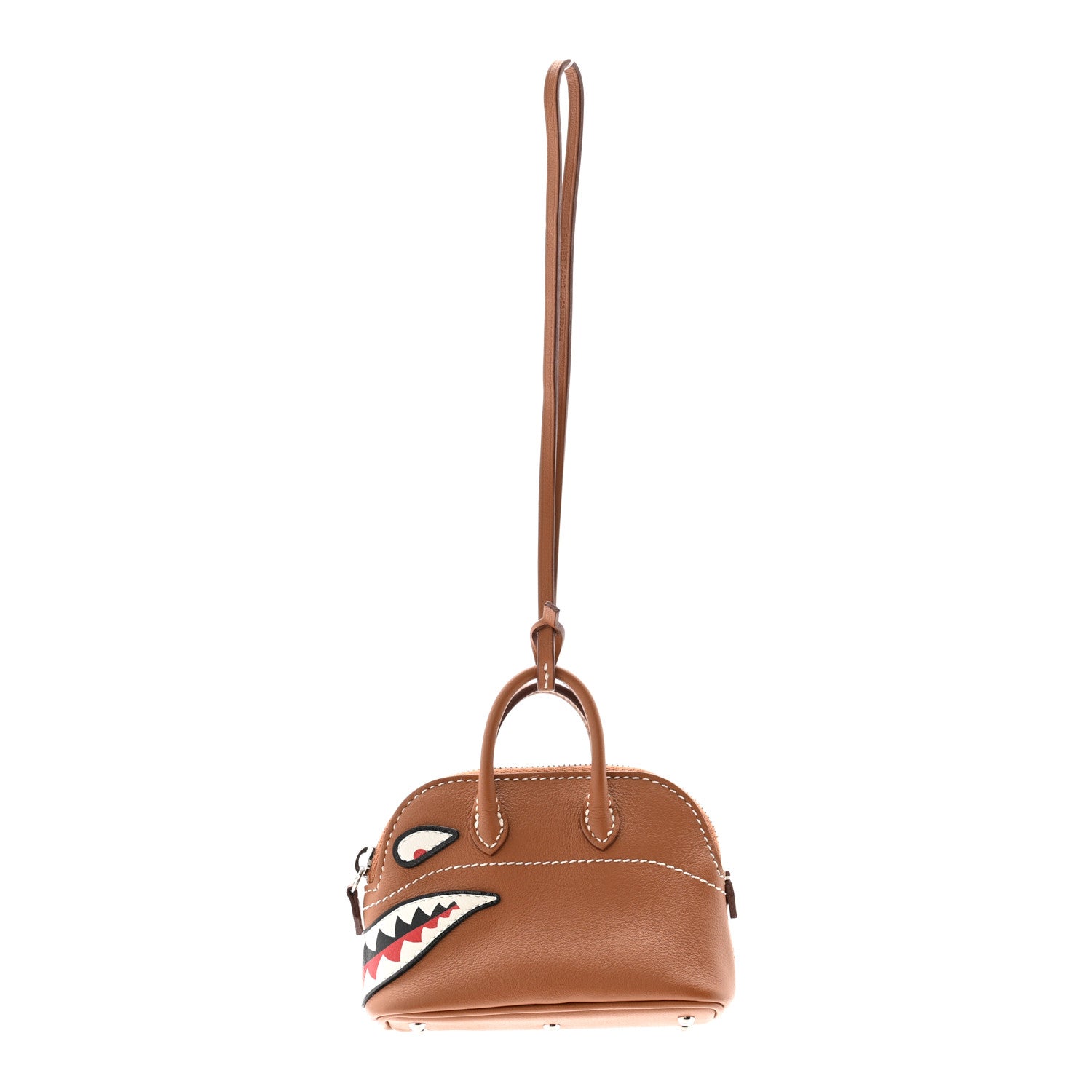 Hermes Swift Shark Bolide Bag Charm Gold 1 of 6