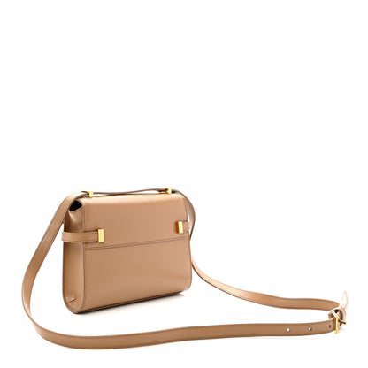 Saint Laurent Smooth Calfskin Mini Manhattan Shoulder Bag  Natural Tan 3 of 10