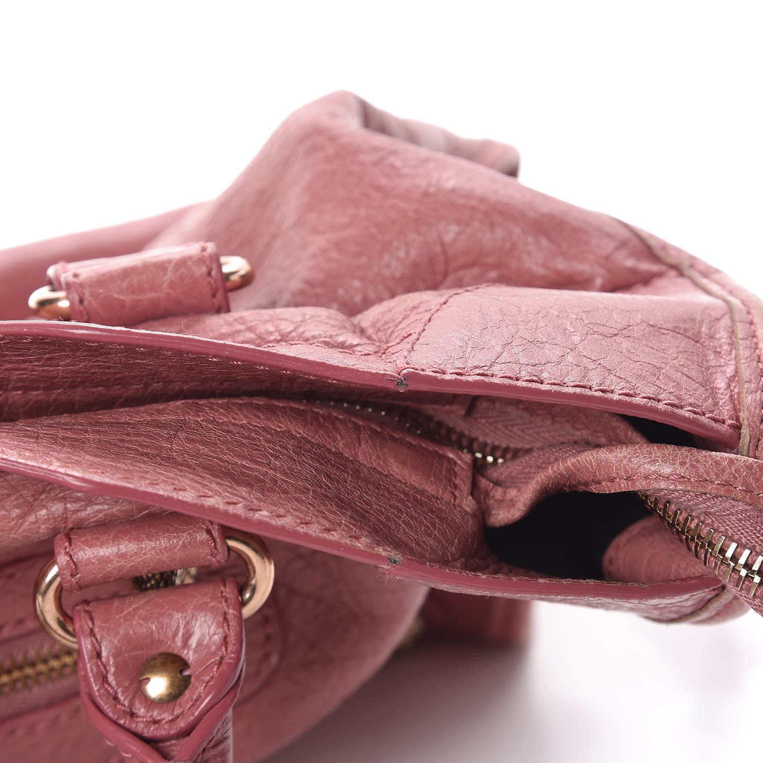 Balenciaga Agneau Giant 12 Rose Gold Hardware City Rose Bruyere 8 of 16