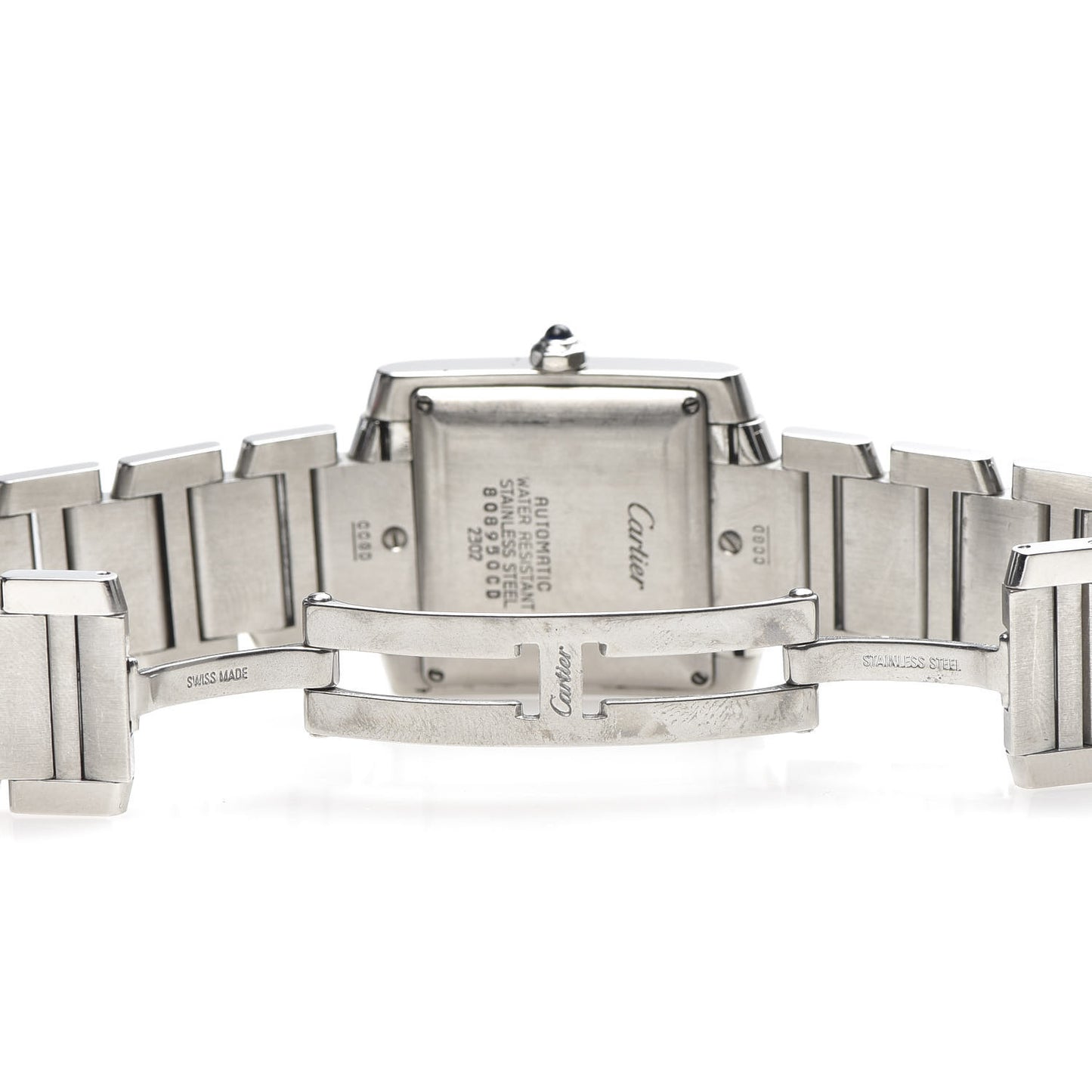 Stainless Steel 28mm Tank Francaise Automatic Watch