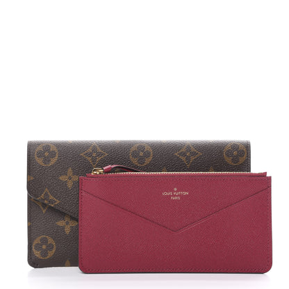 Louis Vuitton Monogram Jeanne Wallet Fuchsia 2 of 8