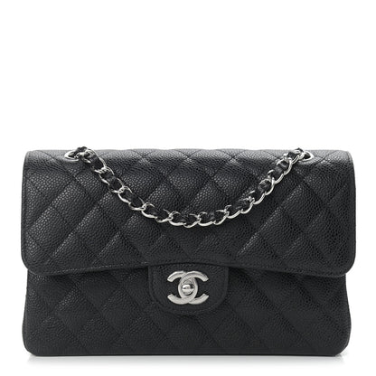 Chanel Caviar Quilted Small Double Flap Black 1 of 9