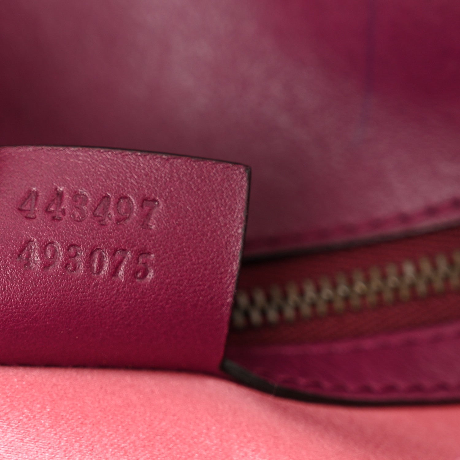 Gucci Velvet Matelasse Small GG Marmont Shoulder Bag Fuchsia Violet Cyclamen 8 of 13