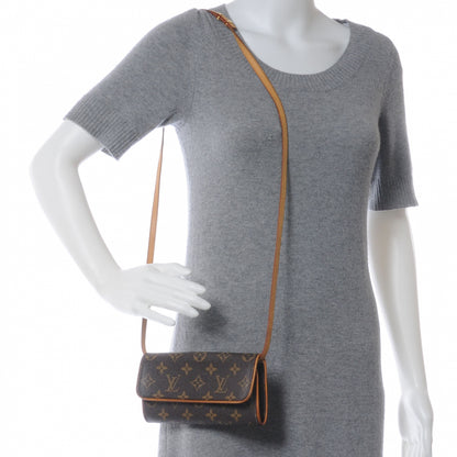 Louis Vuitton Monogram Pochette Twin PM 2 of 7