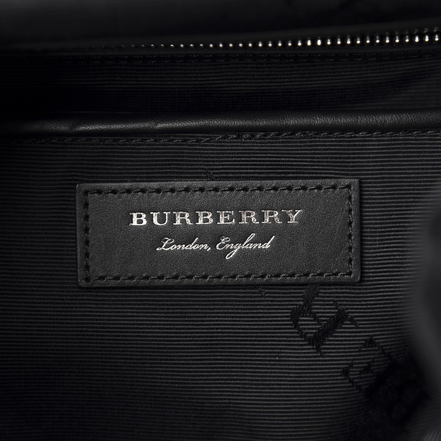 Burberry Technical Nylon Large Rucksack Backpack Black 7 of 8