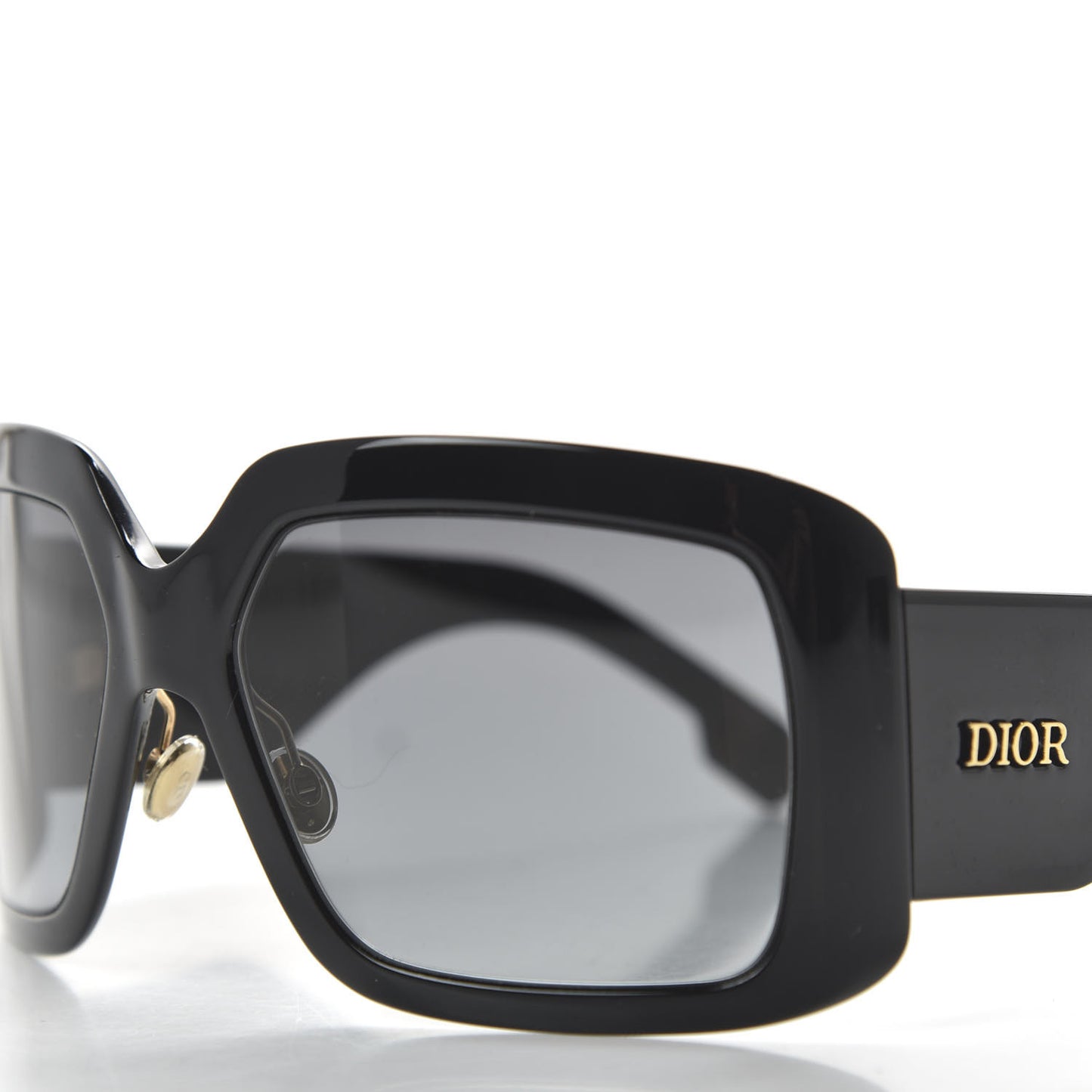 Acetate DiorSo Light 2 Shield Sunglasses Black