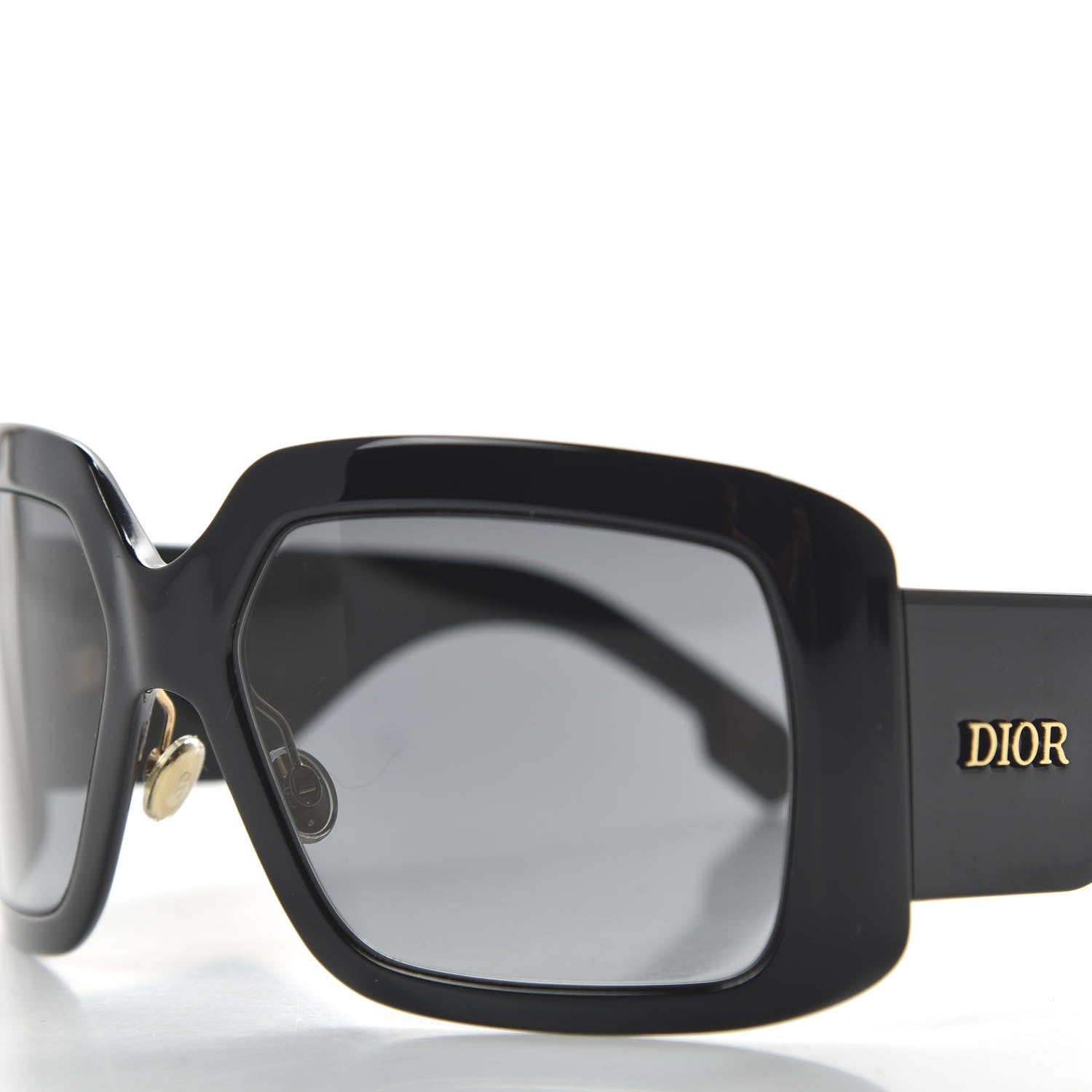 Christian Dior Acetate DiorSo Light 2 Shield Sunglasses Black 8 of 9