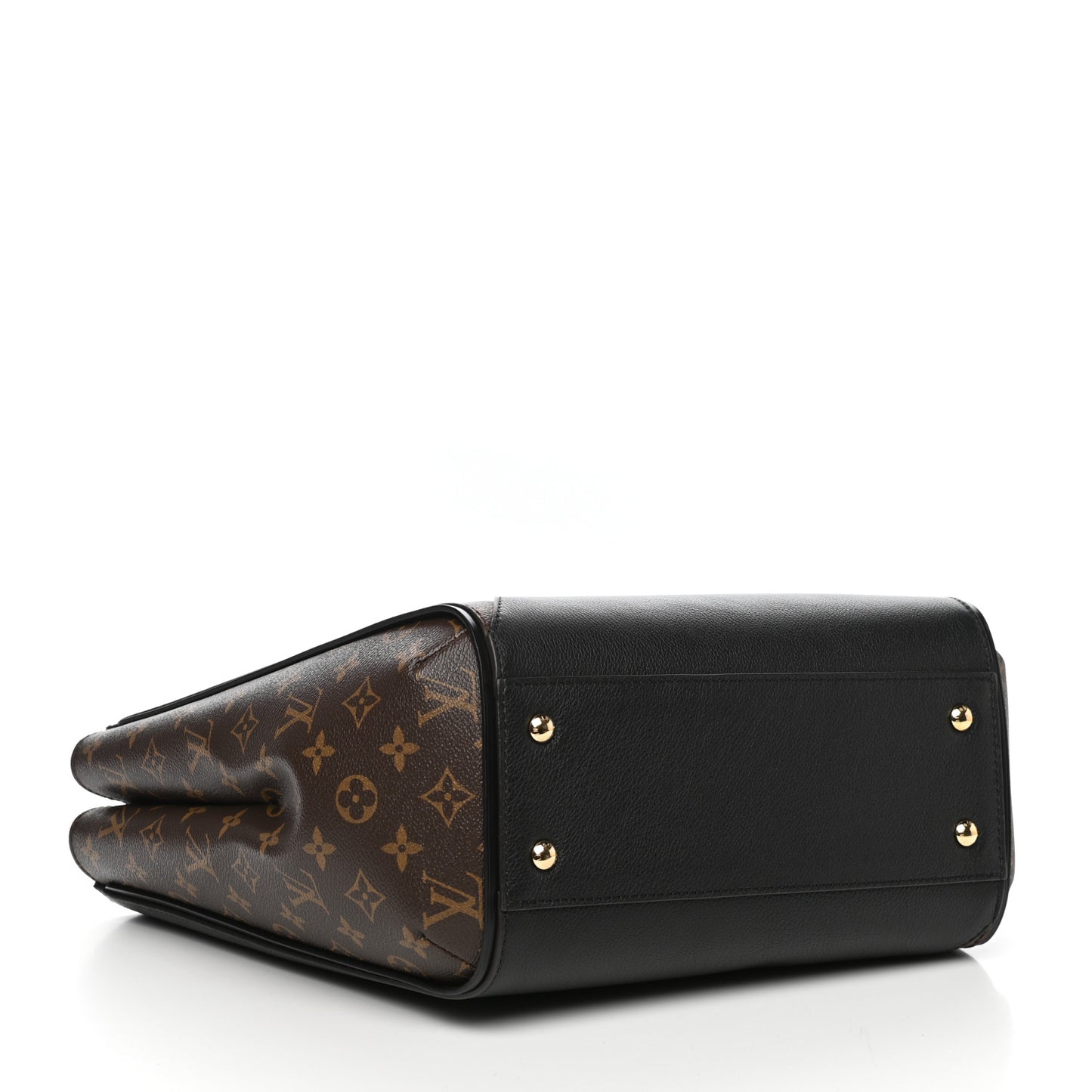 Calfskin Monogram Kimono Tote Black