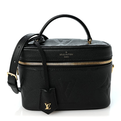 Louis Vuitton Empreinte Monogram Giant Vanity PM Black 1 of 9