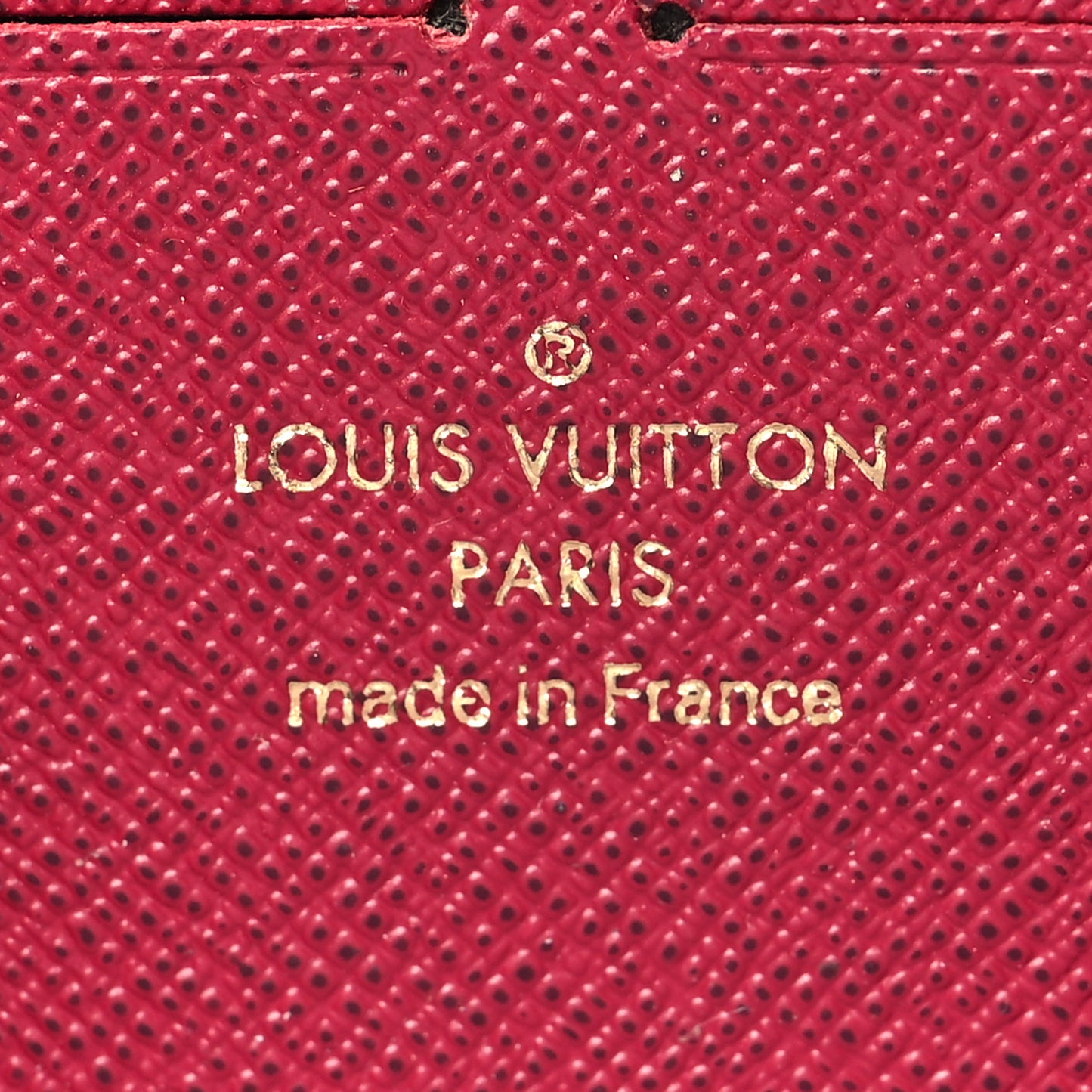 Monogram Clemence Wallet Fuchsia