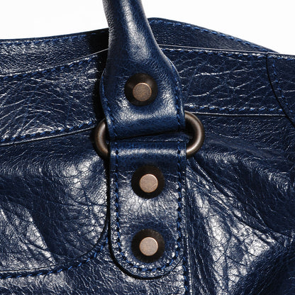 Balenciaga Agneau Classic Hardware City Bleu Obscur 10 of 12