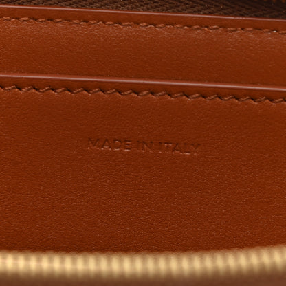 Celine Natural Calfskin Tweed Clutch Tan 7 of 8